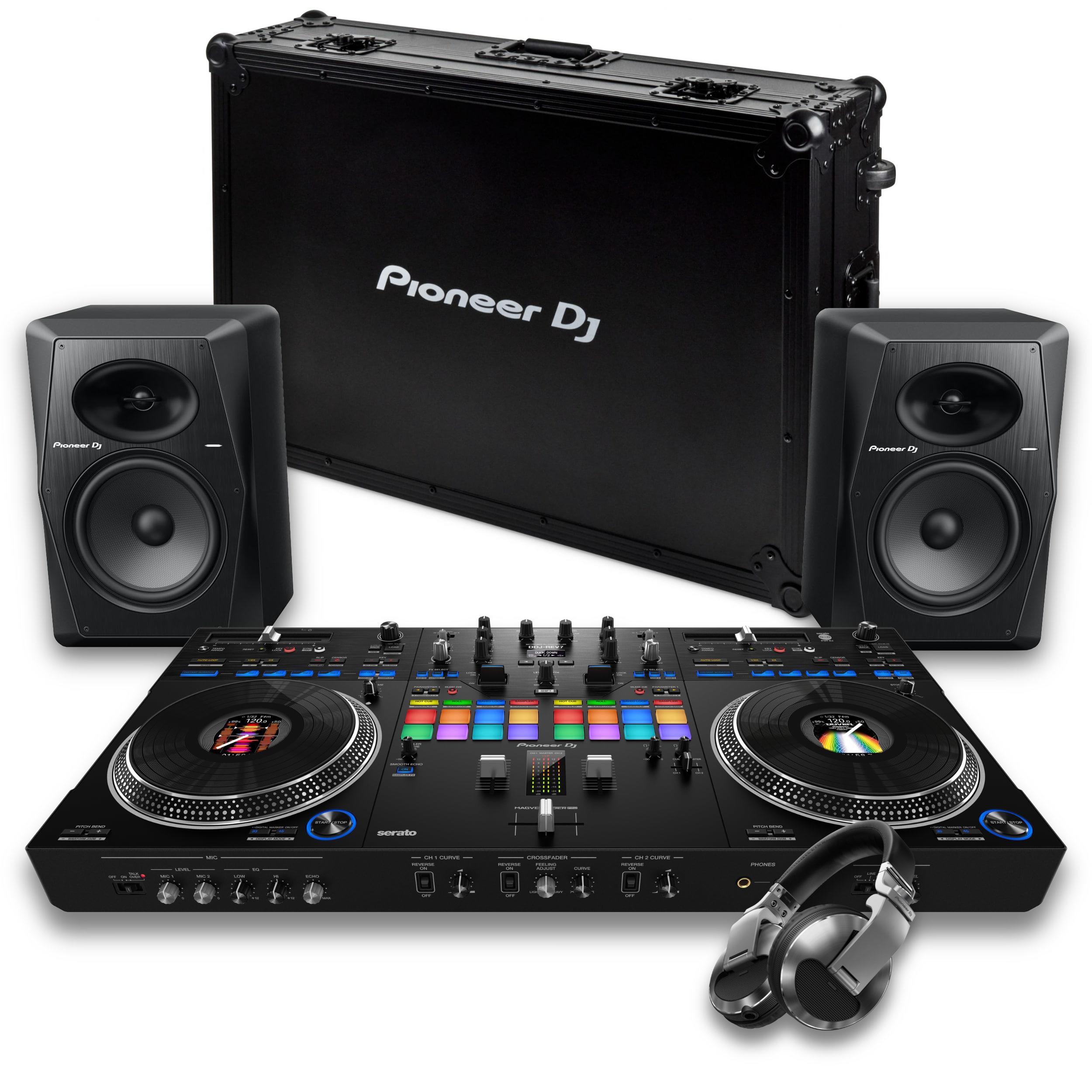 Pioneer DJ DDJ-REV7 & VM-80 Bundle