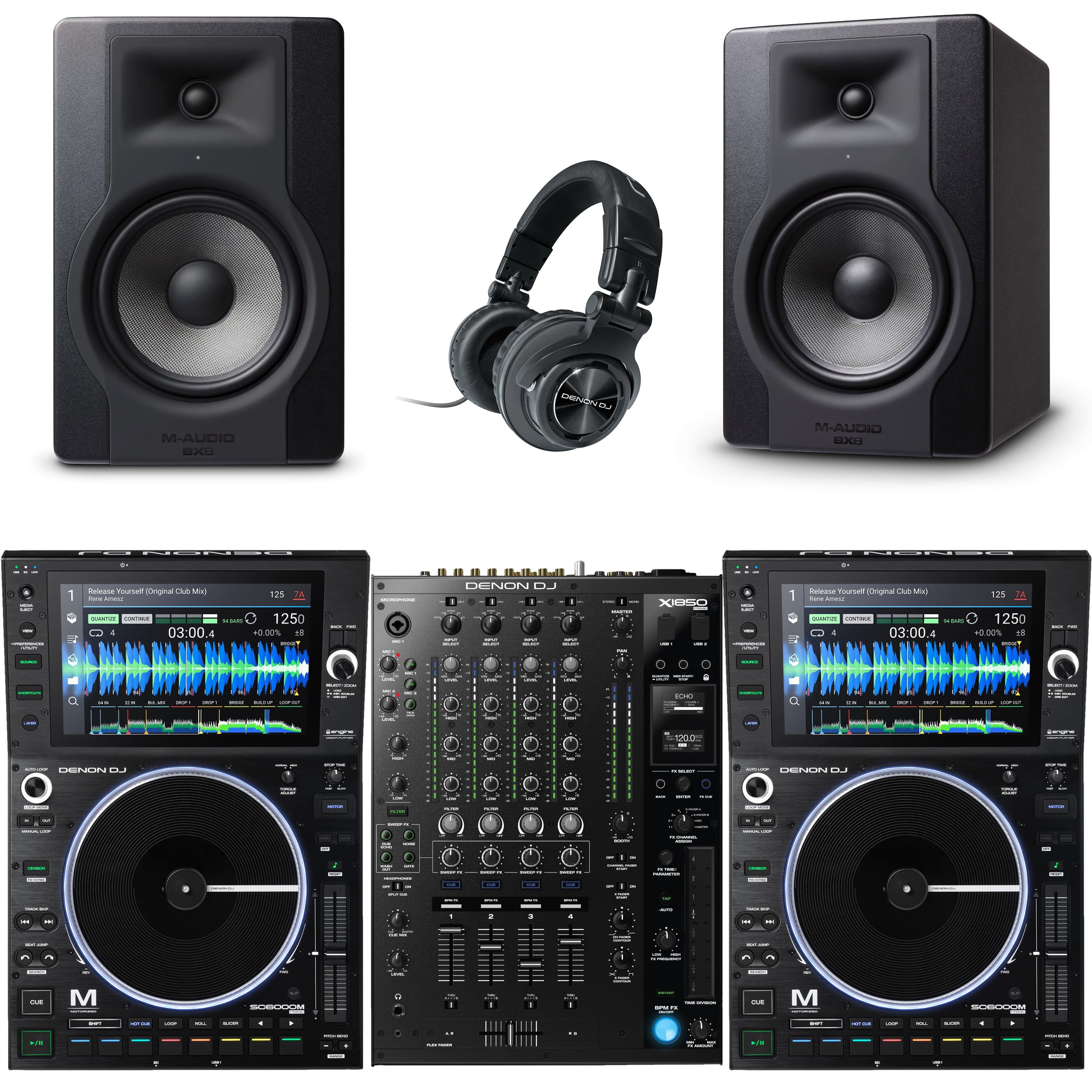Denon DJ SC6000M & X1850 PRIME Bundle