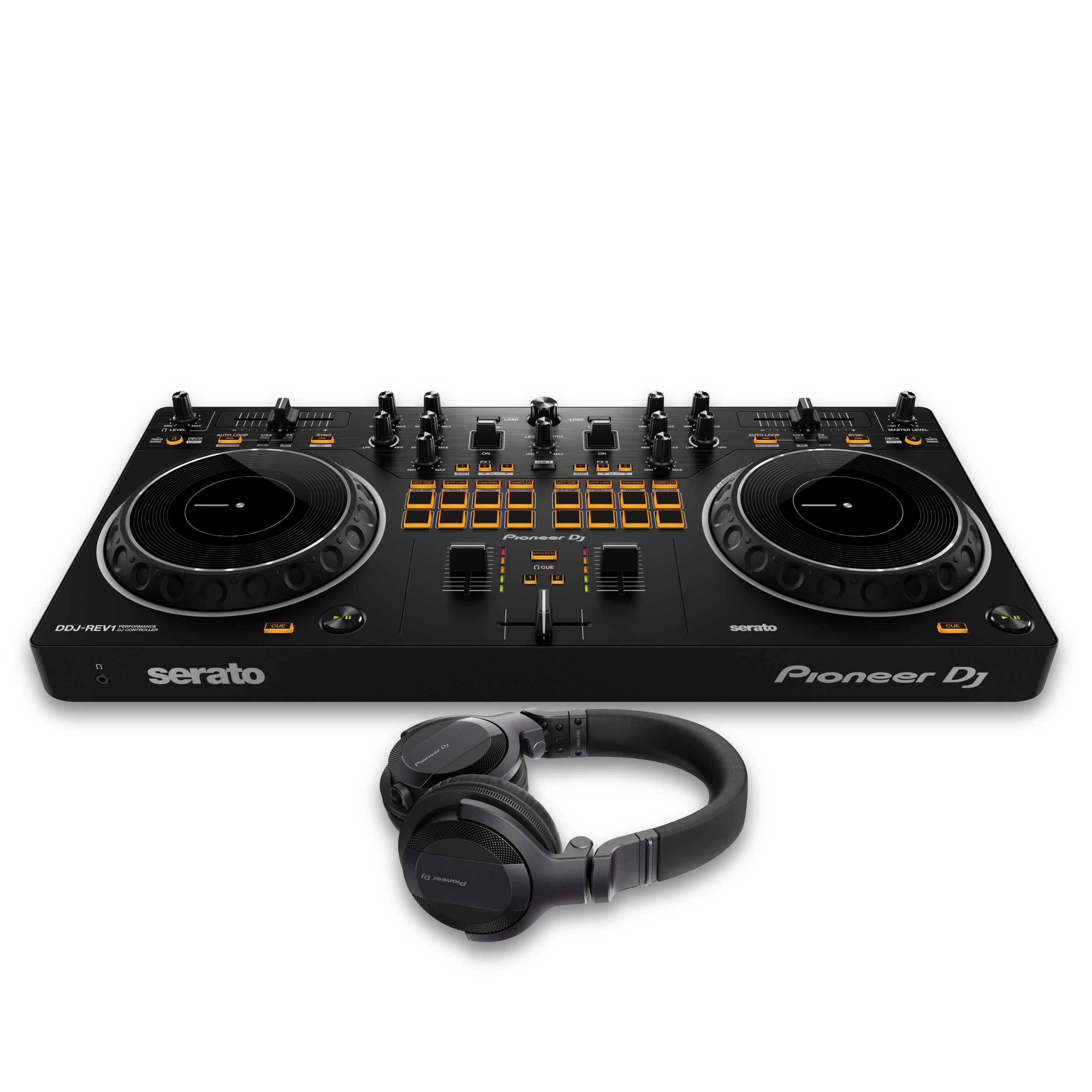 Pioneer DJ DDJ-REV1 & HDJ-CUE1 Pack