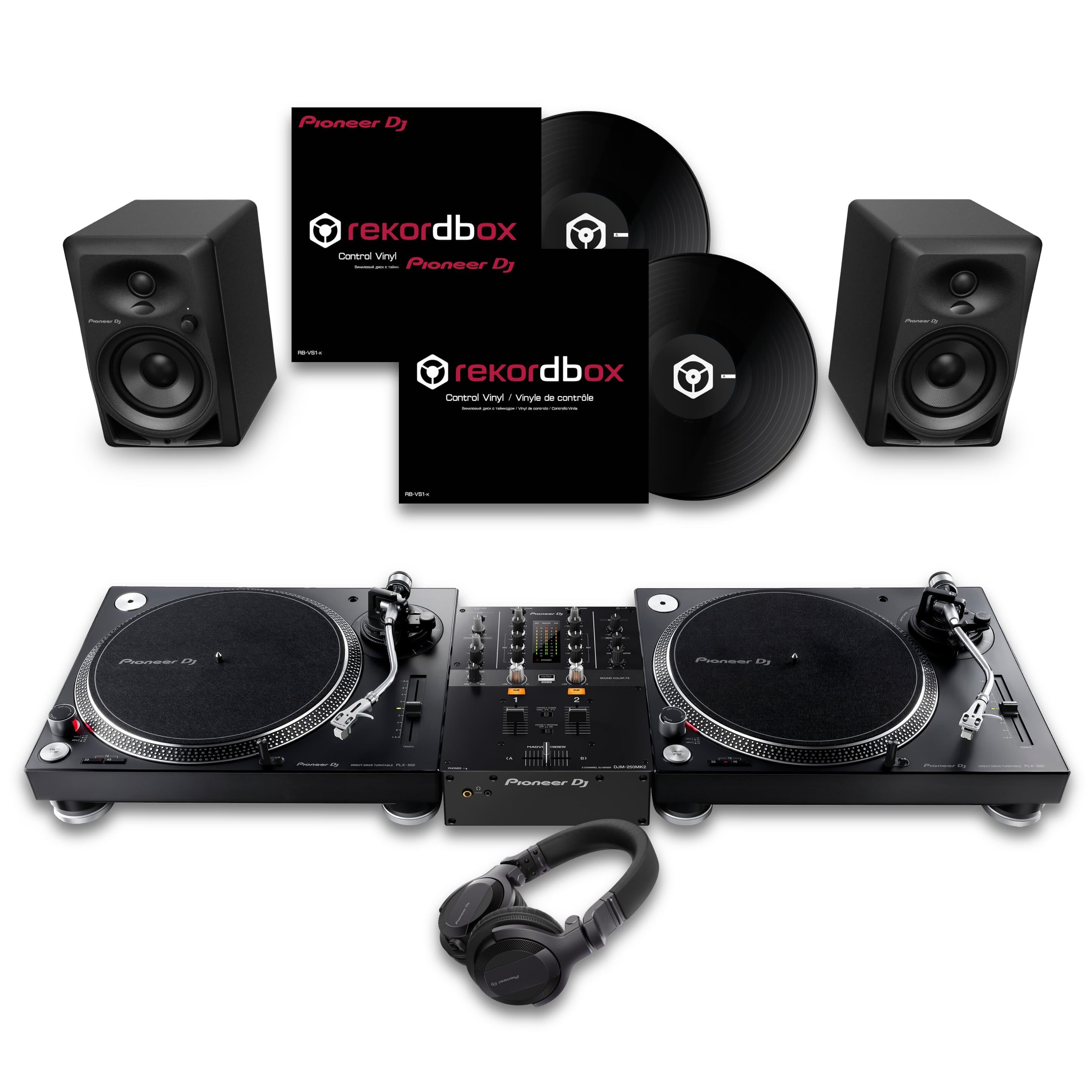 Pioneer DJ PLX-500 & DJM-250MK2 Bundle