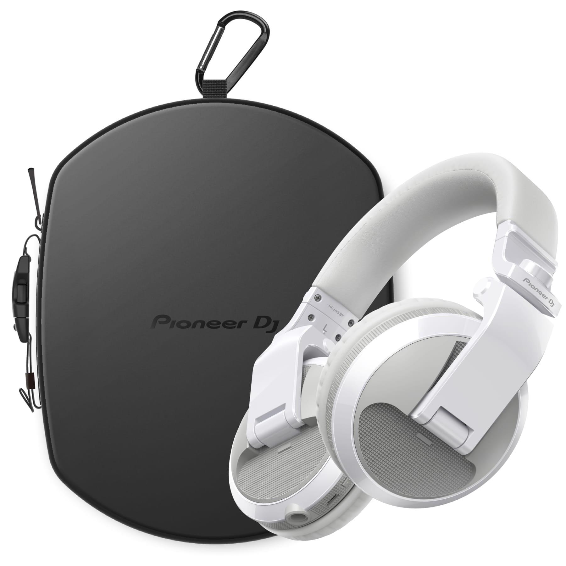 Pioneer DJ HDJ-X5BT-W & HDJ-HC02 Package