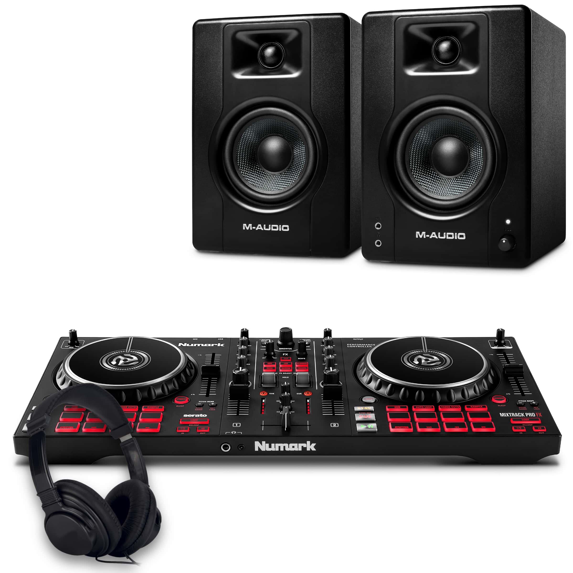 Numark Mixtrack Platinum FX Bluetooth Bedroom DJ Package