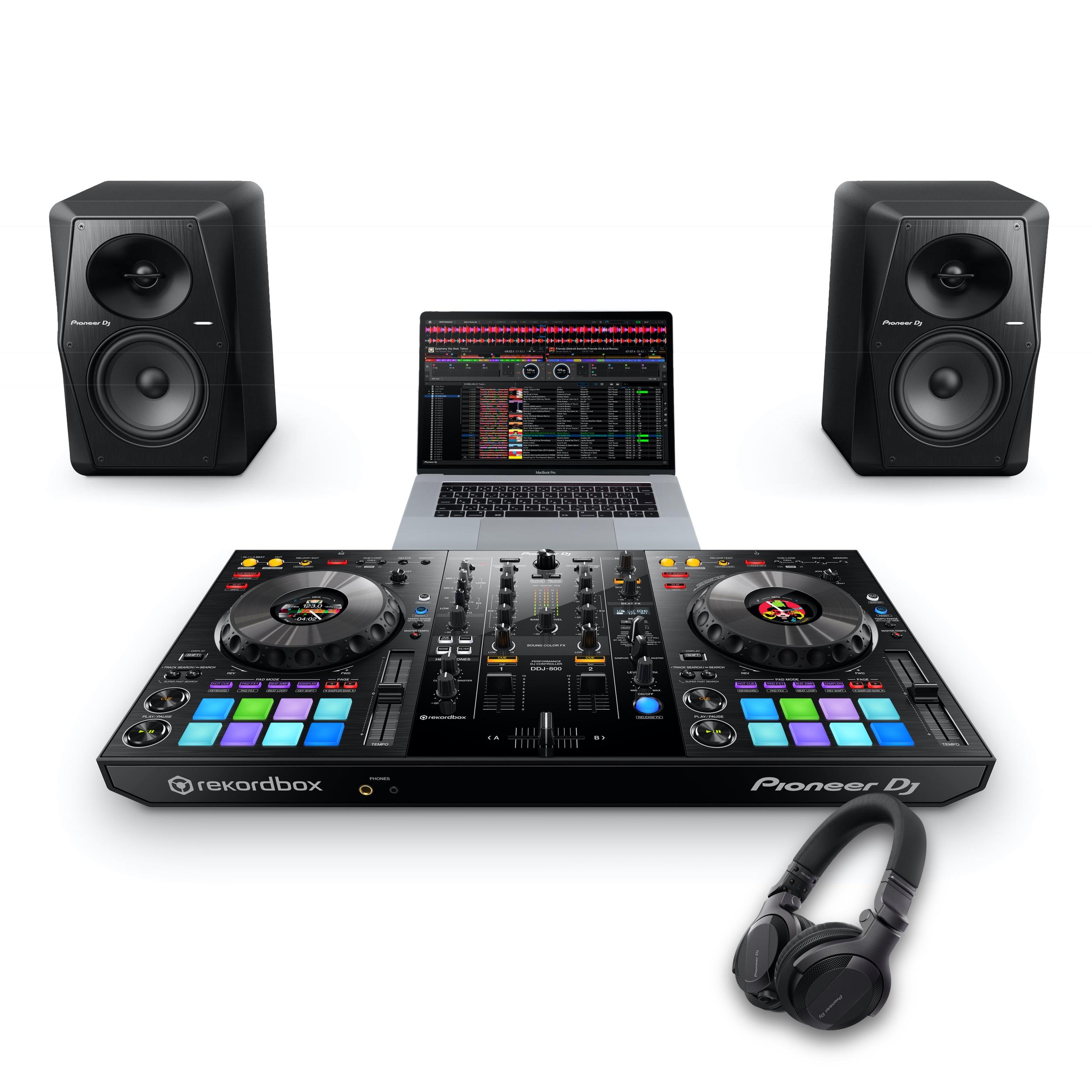 Pioneer DJ DDJ-800 & VM-50 Package