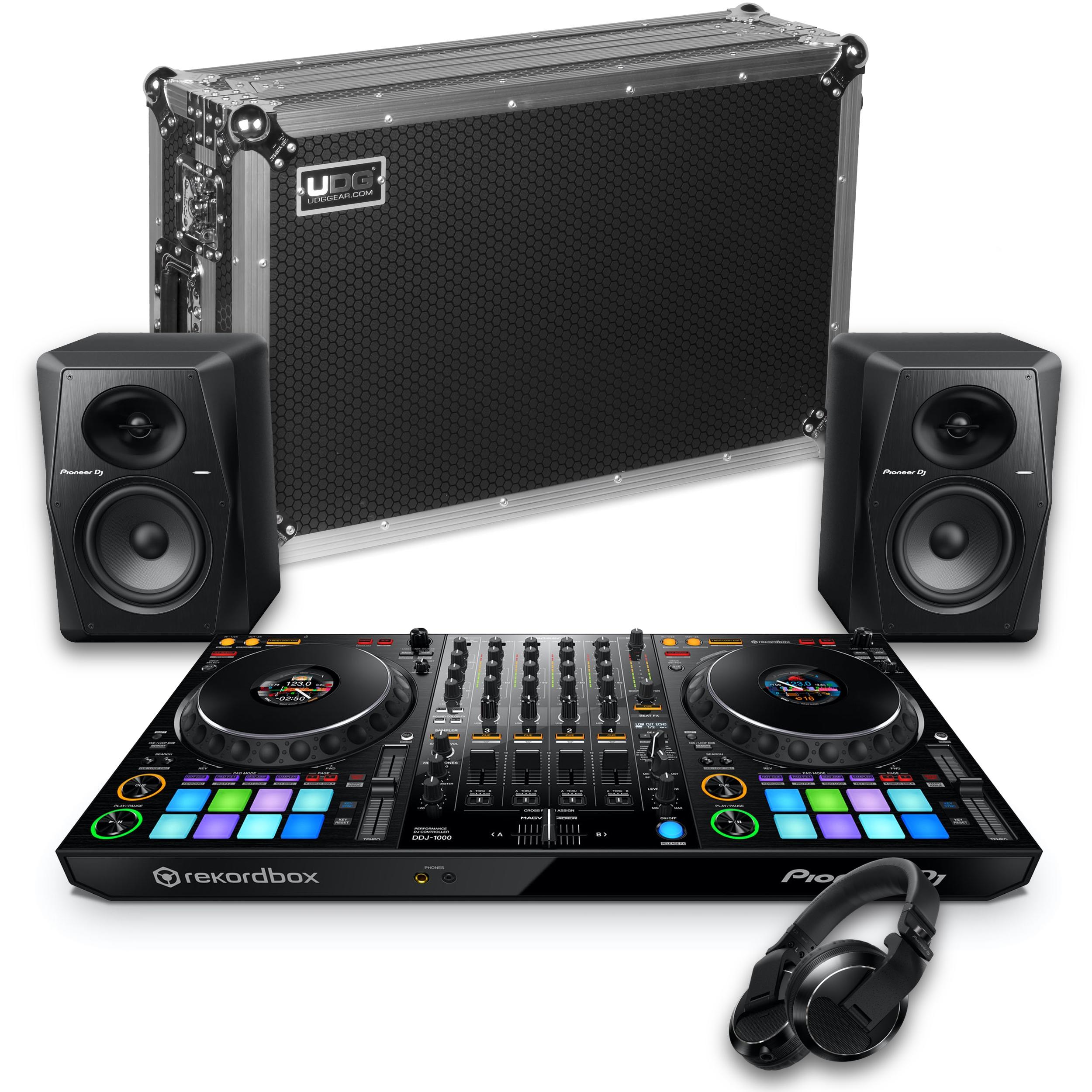 Pioneer DJ DDJ-1000 & VM-70 B Stock Bundle
