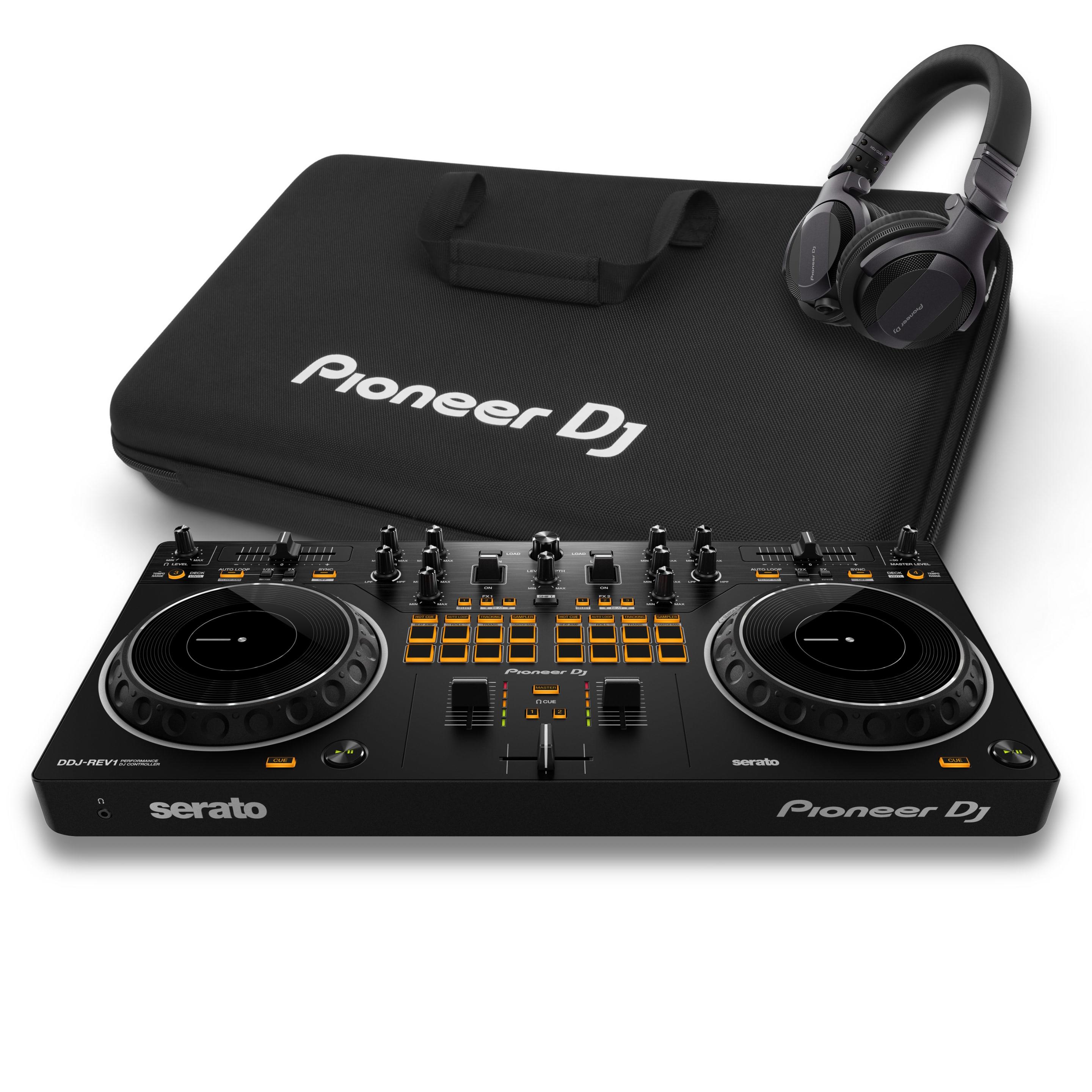 Pioneer DJ DDJ-REV1 & HDJ-CUE1 Package