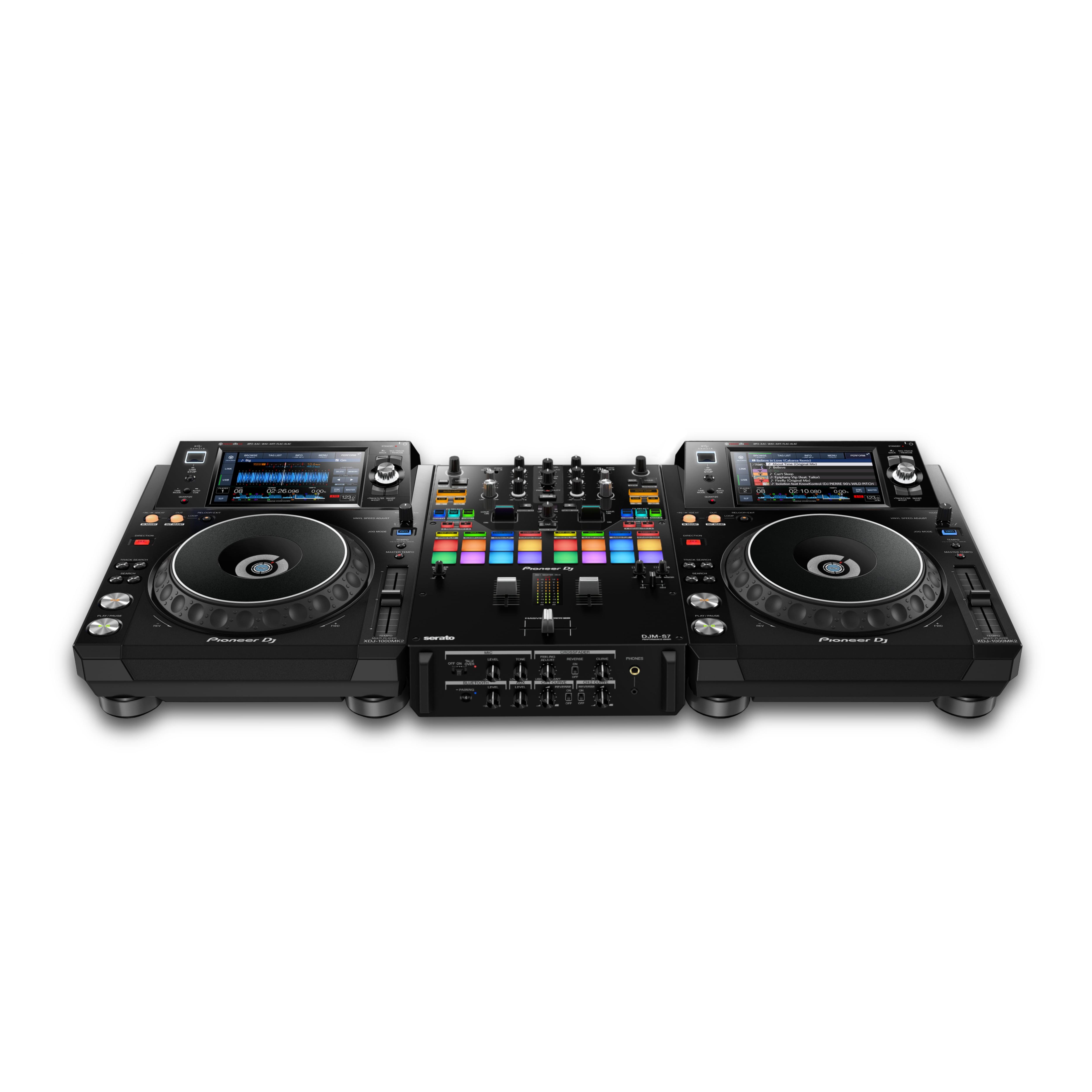 Pioneer DJ XDJ-1000MK2 & DJM-S7 Set
