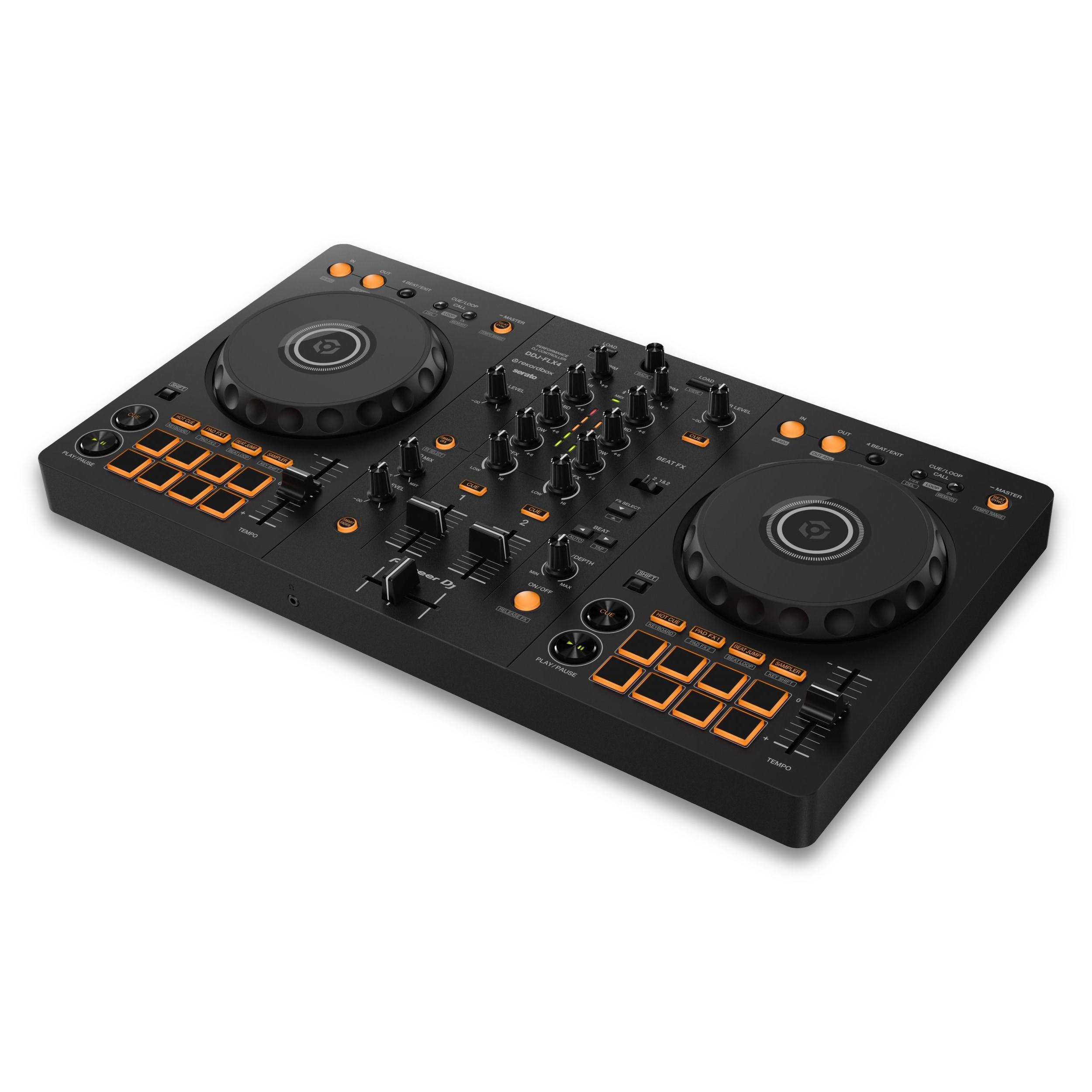 alphatheta ddj flx2 entry level dj controller