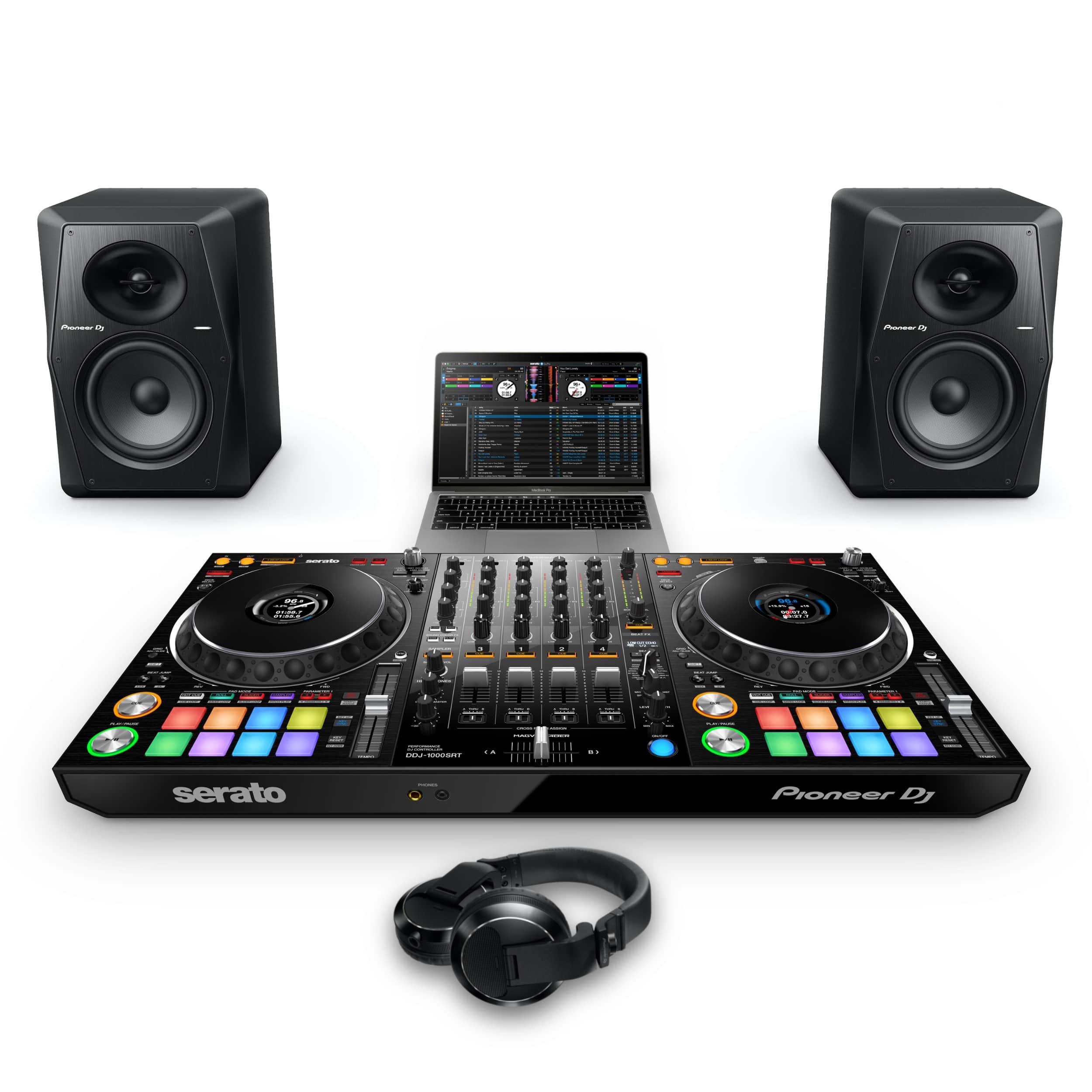 Pioneer DJ DDJ-1000SRT & VM-70 Pro Package