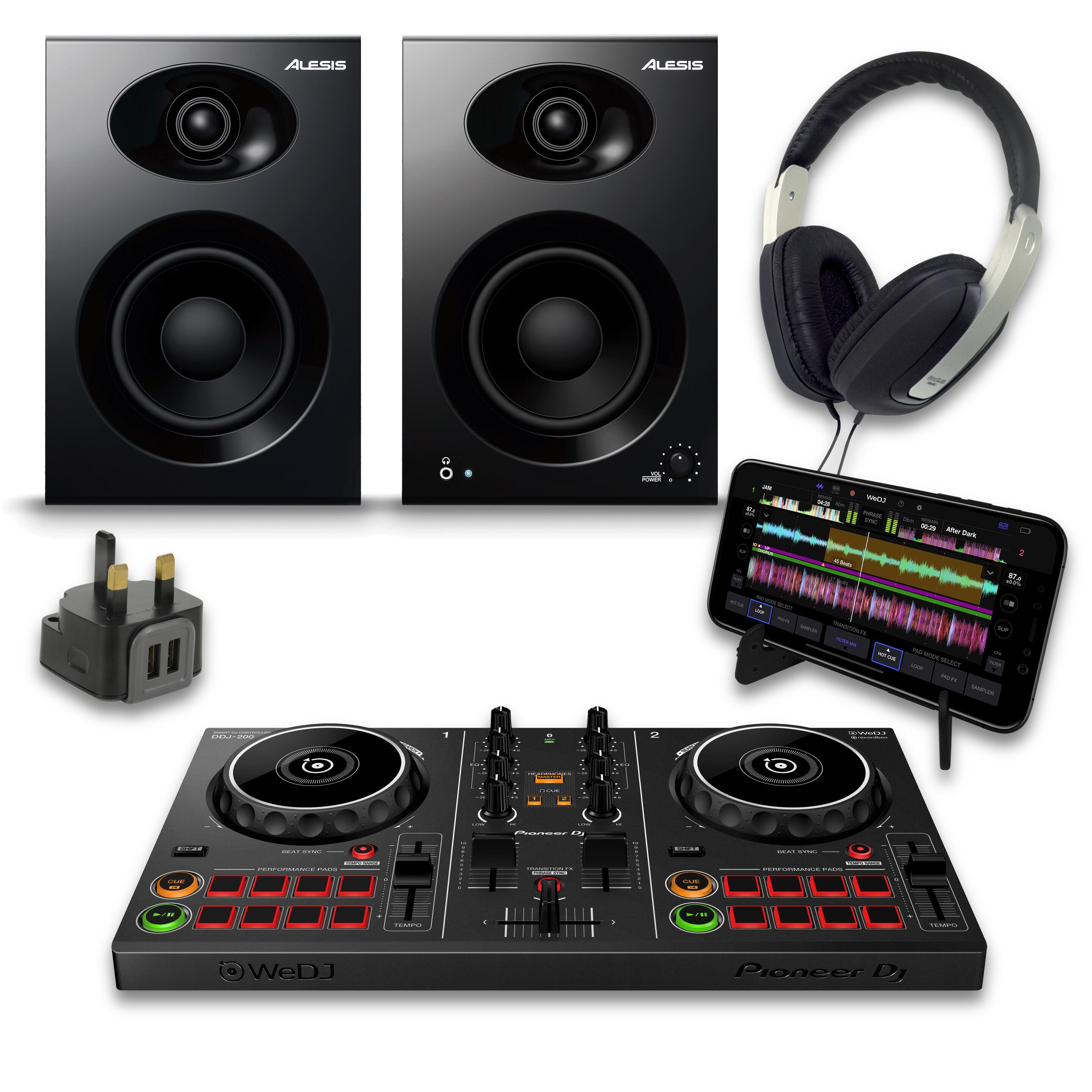 Pioneer DJ DDJ-200 & Elevate 4 DJ Open Box Bundle