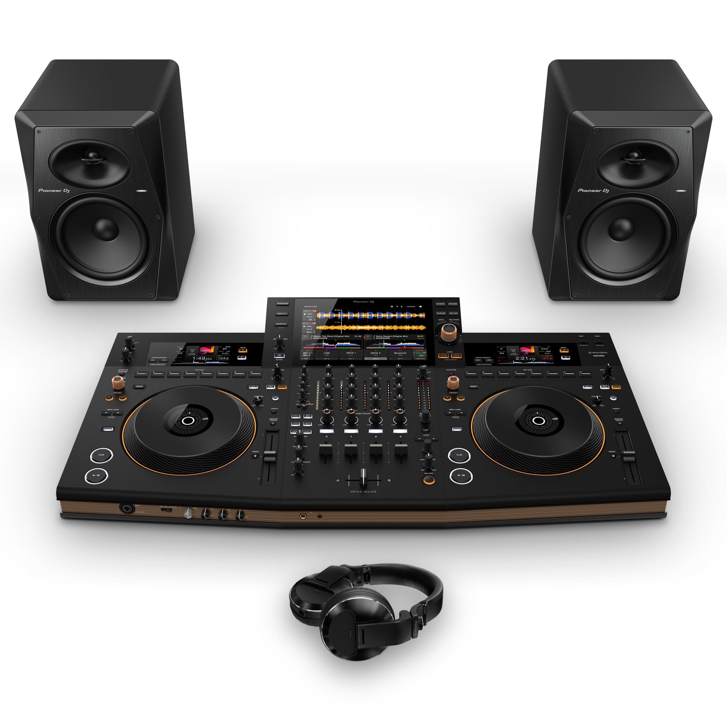 Pioneer DJ OPUS-QUAD & VM-80 X10K Bundle