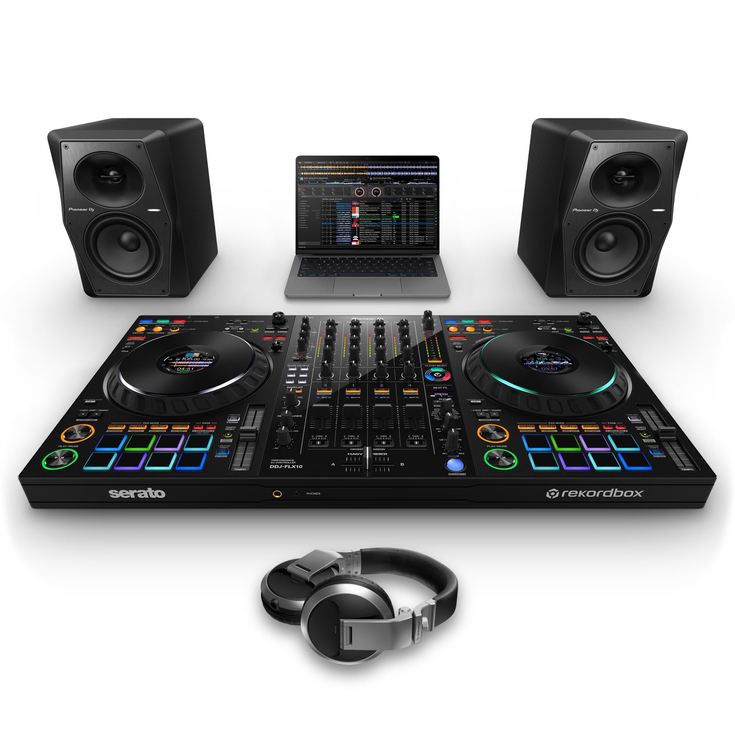 Pioneer DJ DDJ-FLX10 & VM-50 Bundle