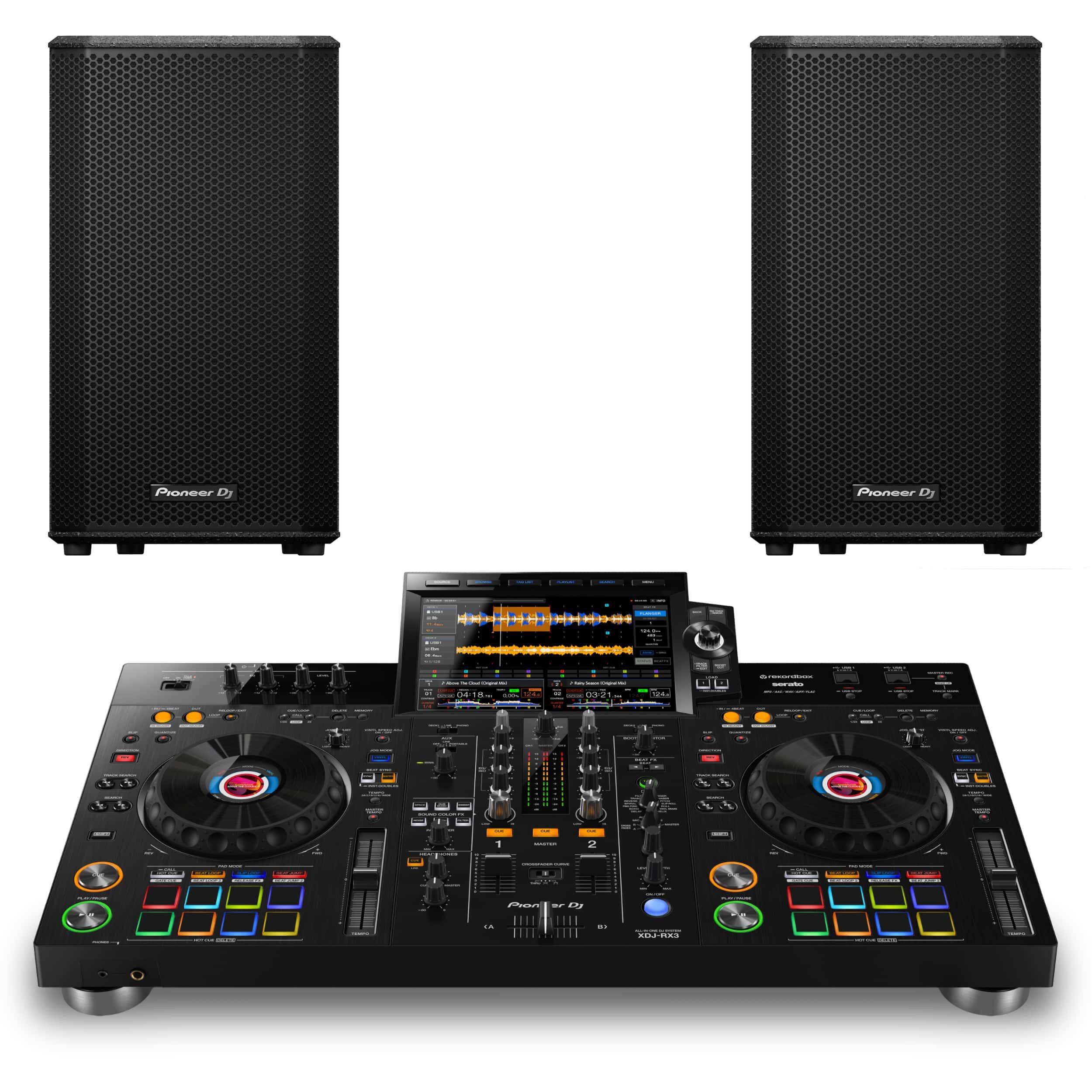 Pioneer DJ XDJ-RX3 & XPRS102 Package