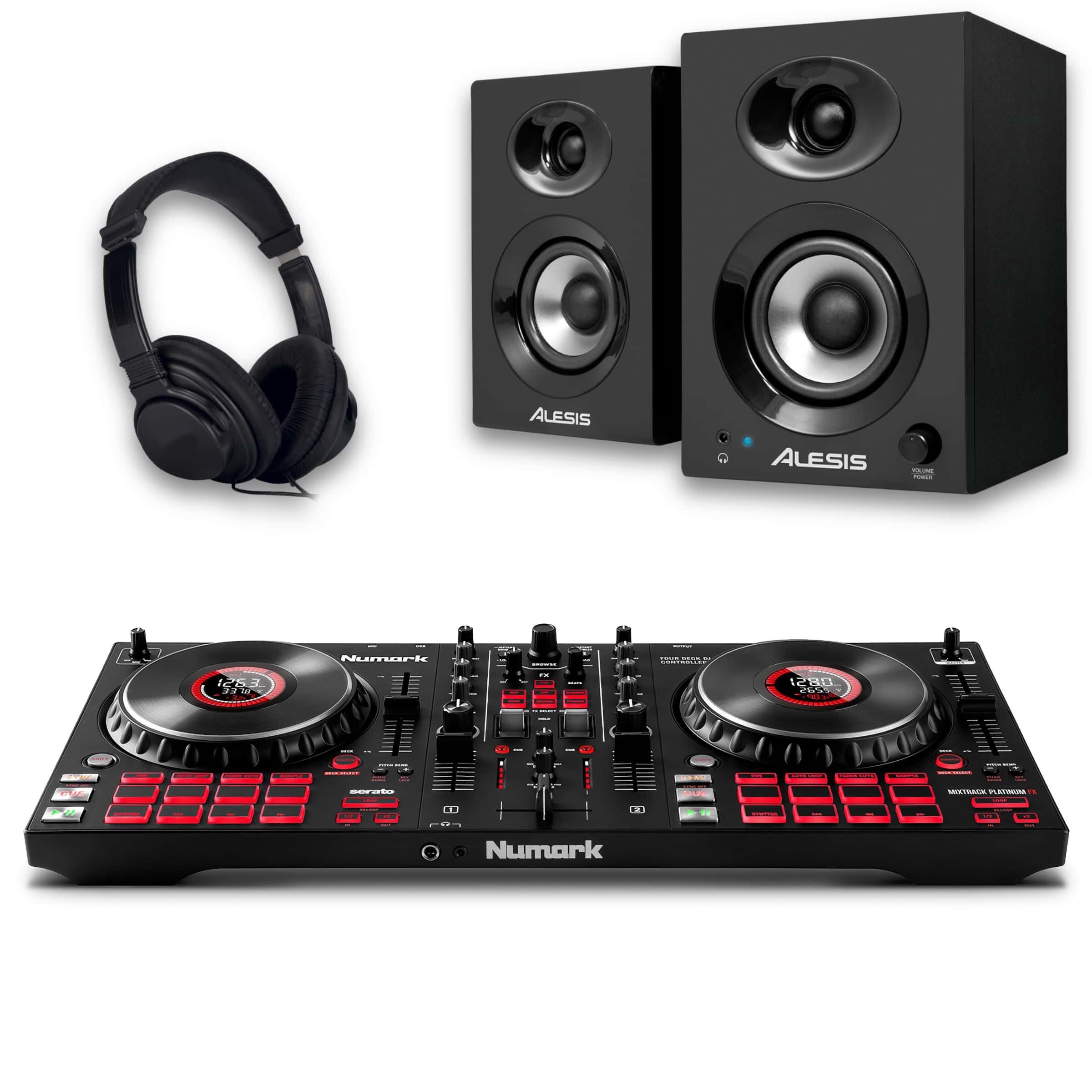 Numark Mixtrack Platinum FX & Elevate 3 MKII Package