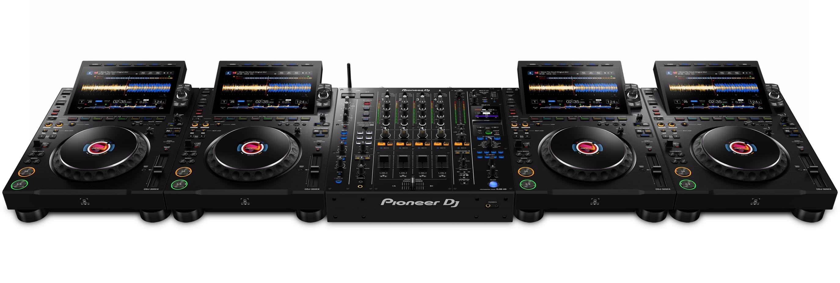 AlphaTheta CDJ-3000X & DJM-A9 Ultimate Package