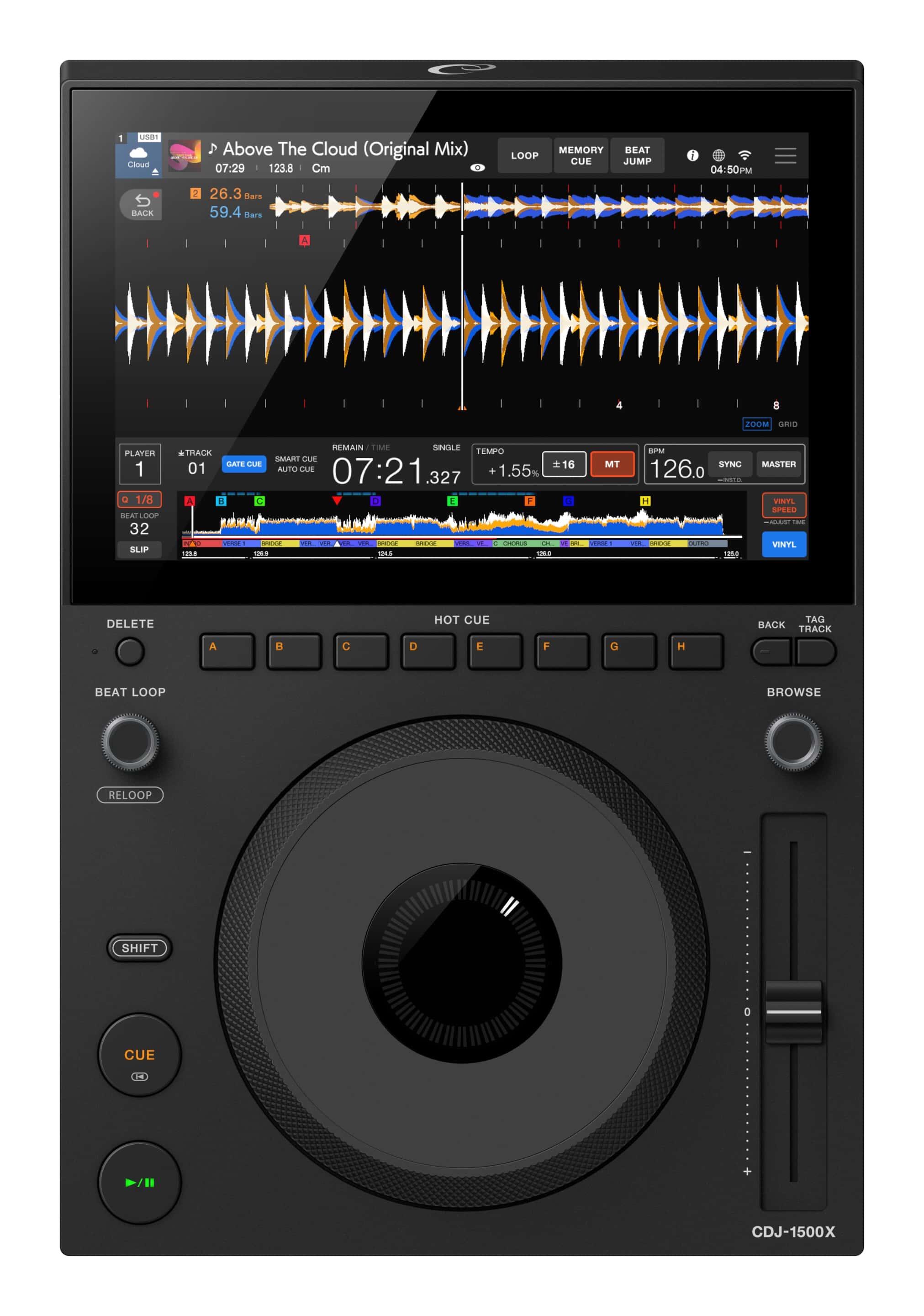 AlphaTheta CDJ-1500X DJ Multi Player top