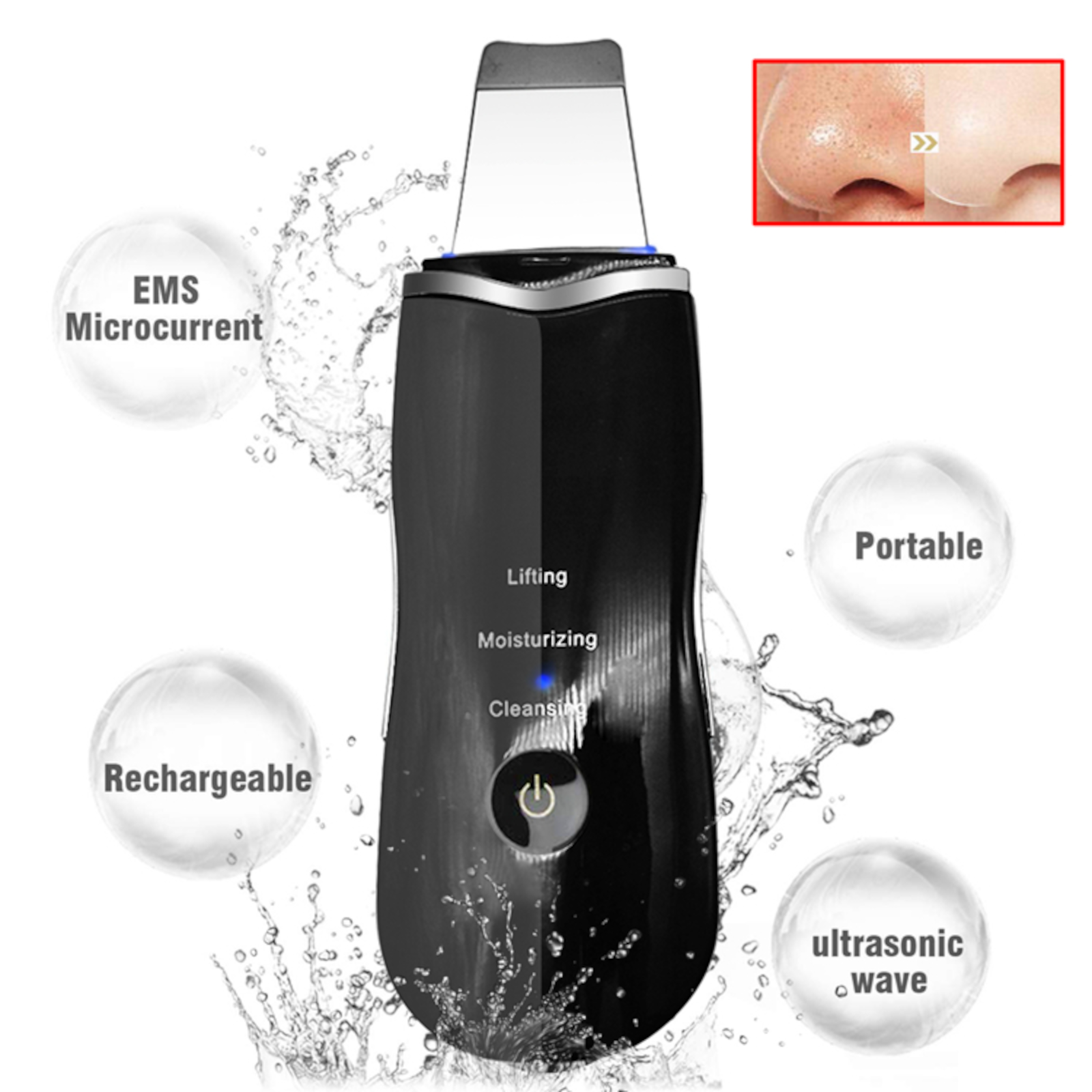 ultrasonic skin scrubber benefits