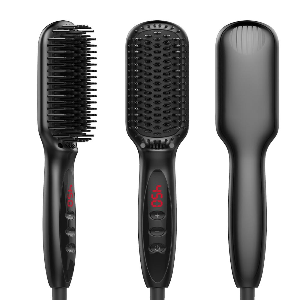 Electric beard brush best sale