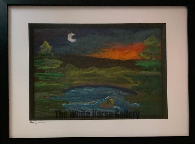 40 | Sunset Landscape (Needle Felt) Darcy Brown - £240