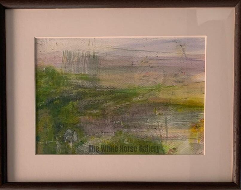 54 | Homecoming (Watercolour & Oil Pastel on paper) Charlotte Riley - £110