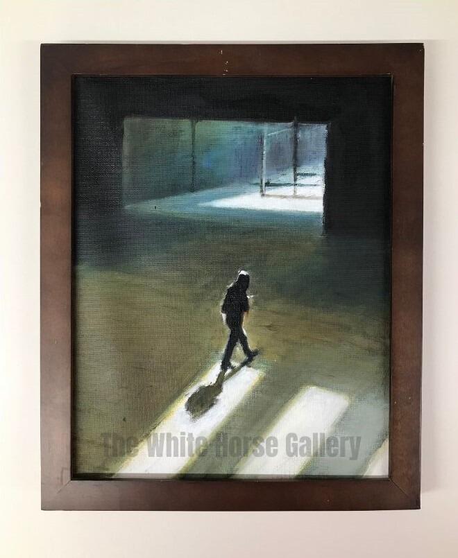 1 | Woman Alone (Oil on canvas) Anna Simmons - £250
