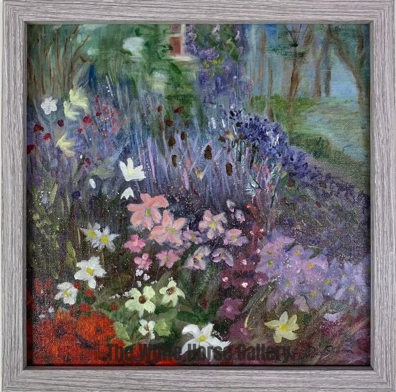 12 | A Cheltenham Garden (Oil) Julie McGowan - £150