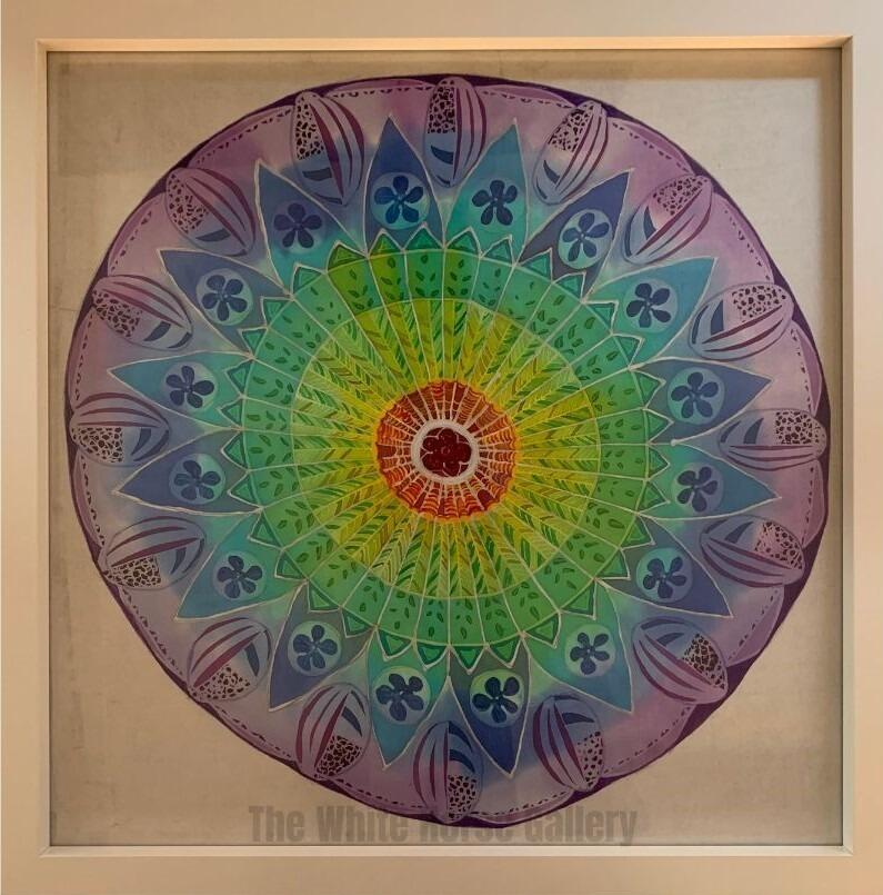 36 | Kaleidoscope (Batik on Silk) Lisa Conway - £199