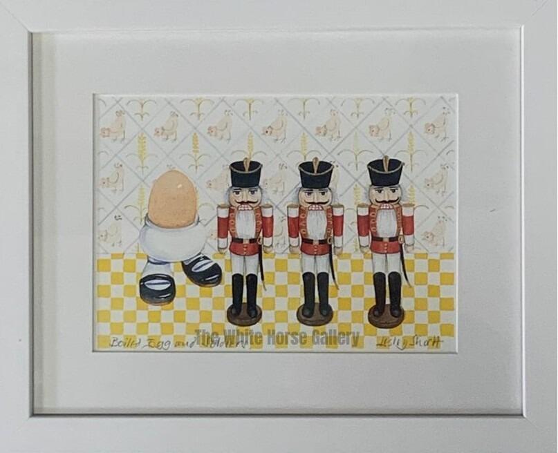 51 | Boiled Egg and Soldiers (Watercolour) Lesley Short - £90