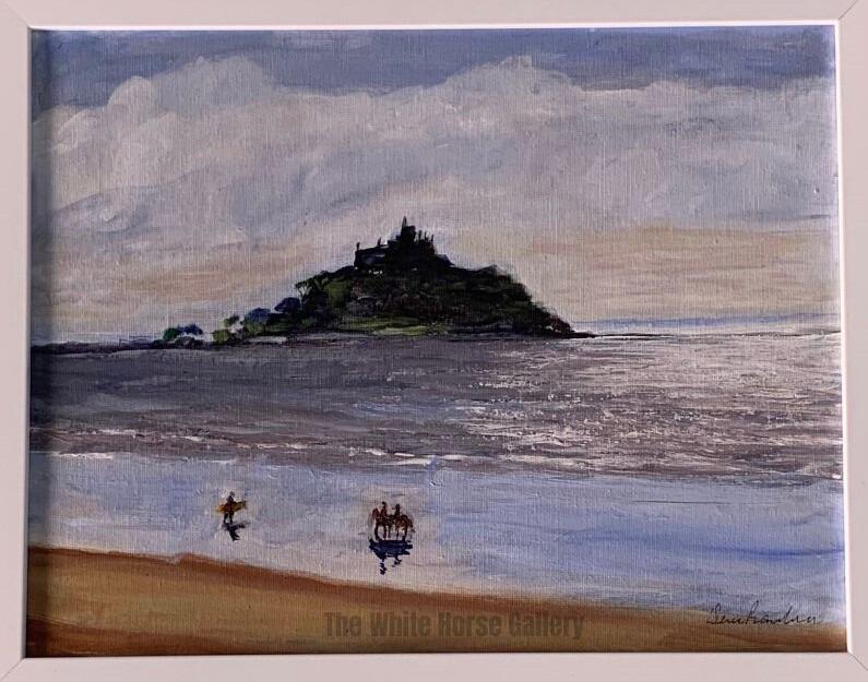 76 | St Michael's Mount (Acrylic) Derek Bramwell - £140