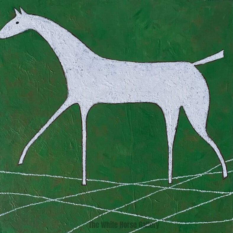 73 | Cherhill Horse (Mixed media and acrylic) Julie Symons - £275