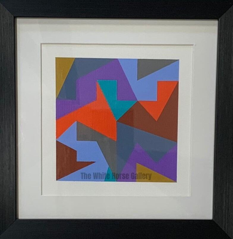 43 | Nine Squares (Acrylic on Paper) Neil Coultas - £95