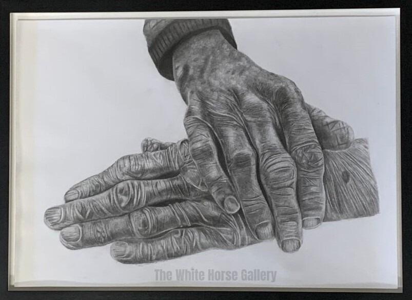 47 | Grandma's Hands (Graphite) Charlotte Sinclair - £400