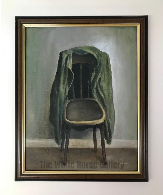 2 | Old Green Jacket (Oil on board) Allan Samuels - £325