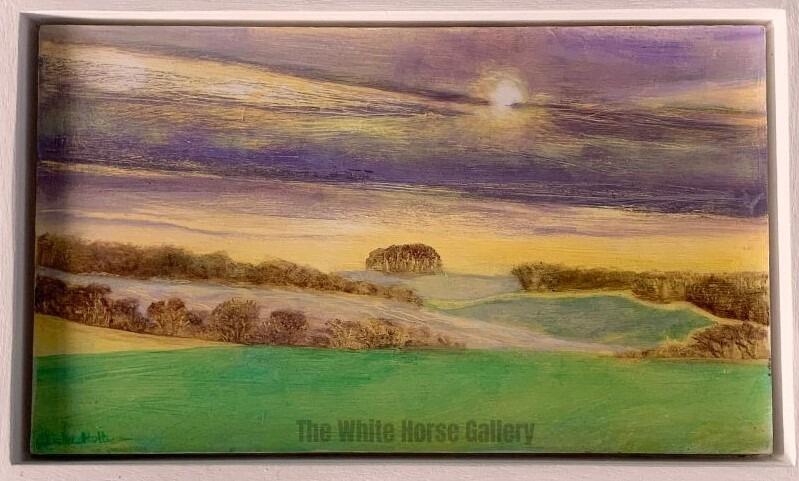 75 | Soft Sunset (Acrylic on board) Lister Holt - £175
