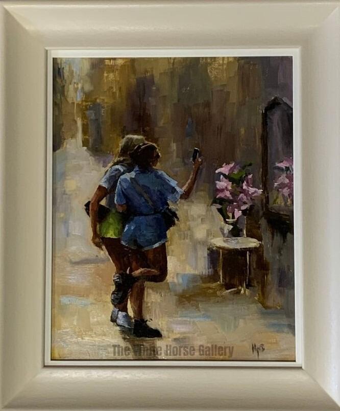 46 | Selfie (Oil) Hilary Sinclair - £250 (SOLD)