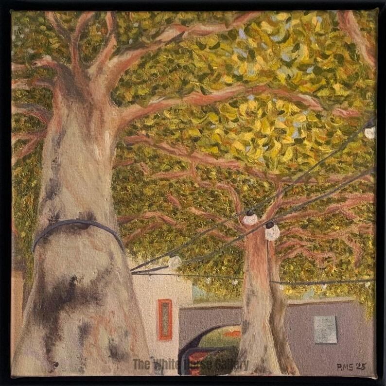 20 | By the Port in Cajarc (Oil) Pascale Stacey - £490