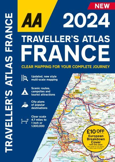 Traveller Atlas France 2024 By Paperback   Image 