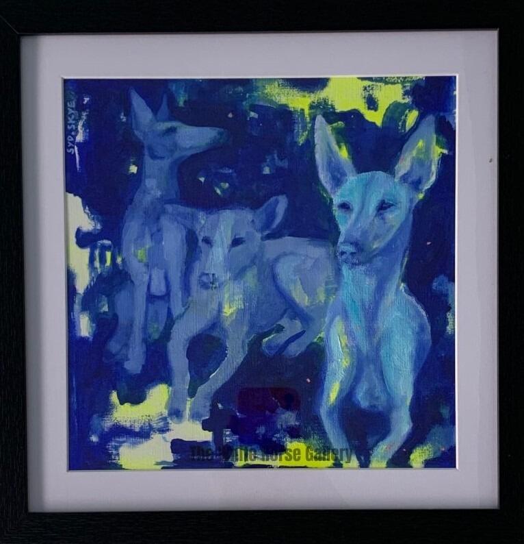 78 | Halfway Home - Collection 101 Podencos (Oil) Sydney Skye Rowswell - £130