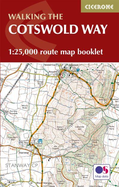 The Cotswold Way Map Booklet: 1 by Kev Reynolds (Paperback)