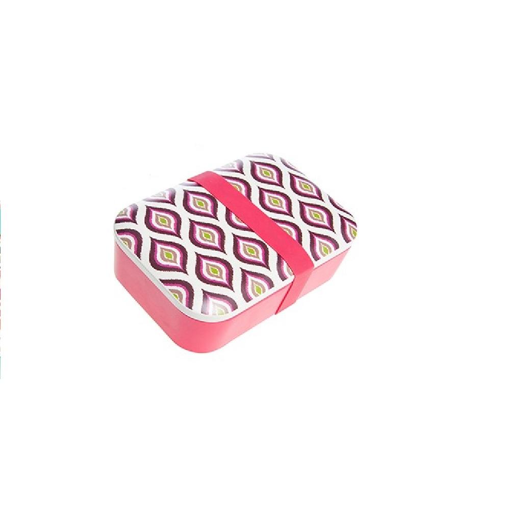 Eco Friendly Bamboo Lunch Box With Modern Design Choice Of 3 Designs