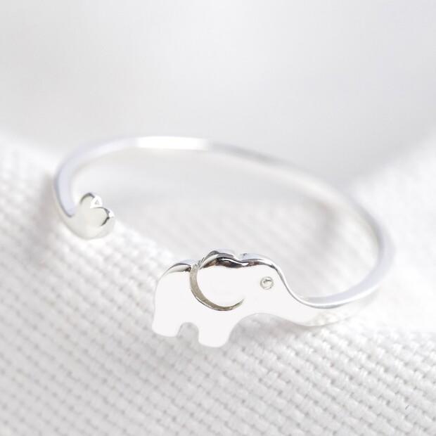 Elephant on sale adjustable ring