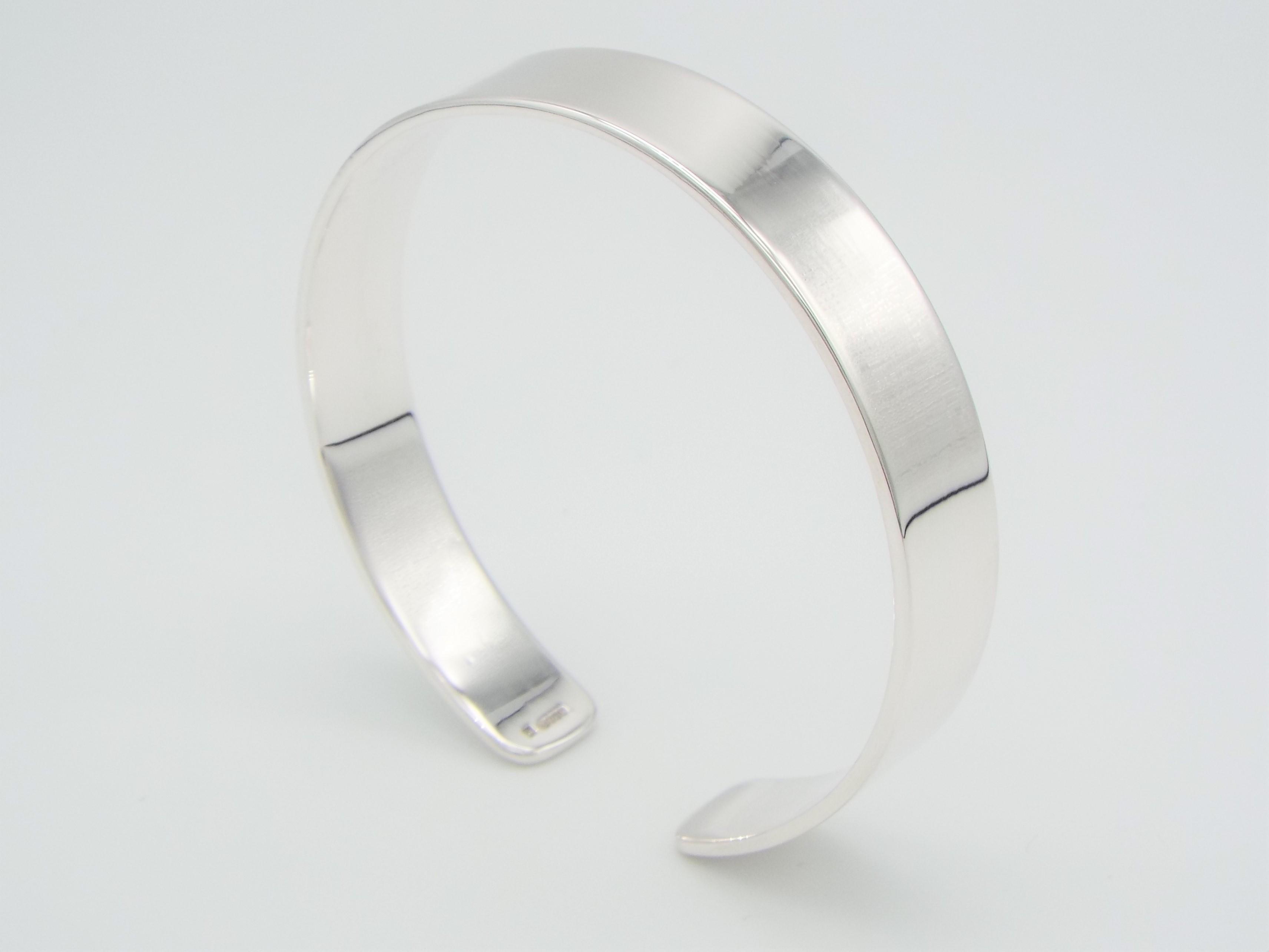 Sterling silver cuff bracelet