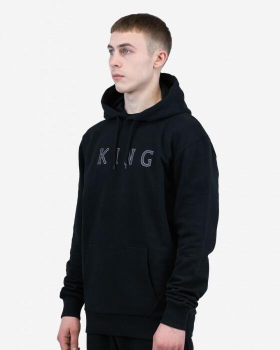 King Apparel Stepney Tracksuit Hoodie Black SS23