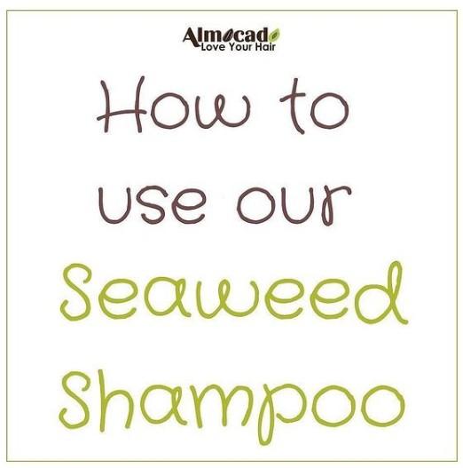 How to Use Our Seaweed Shampoo