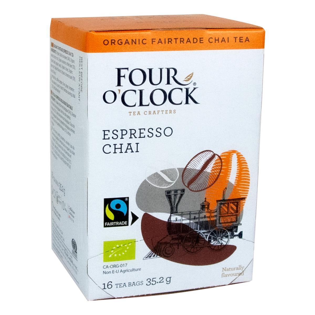 Four O’Clock's Four O'Clock ESPRESSO CHAI'