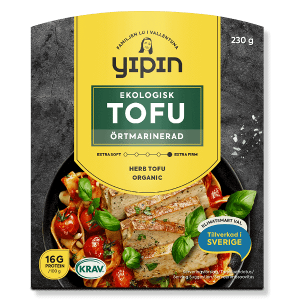 Yipin's Örtmarinerad tofu'