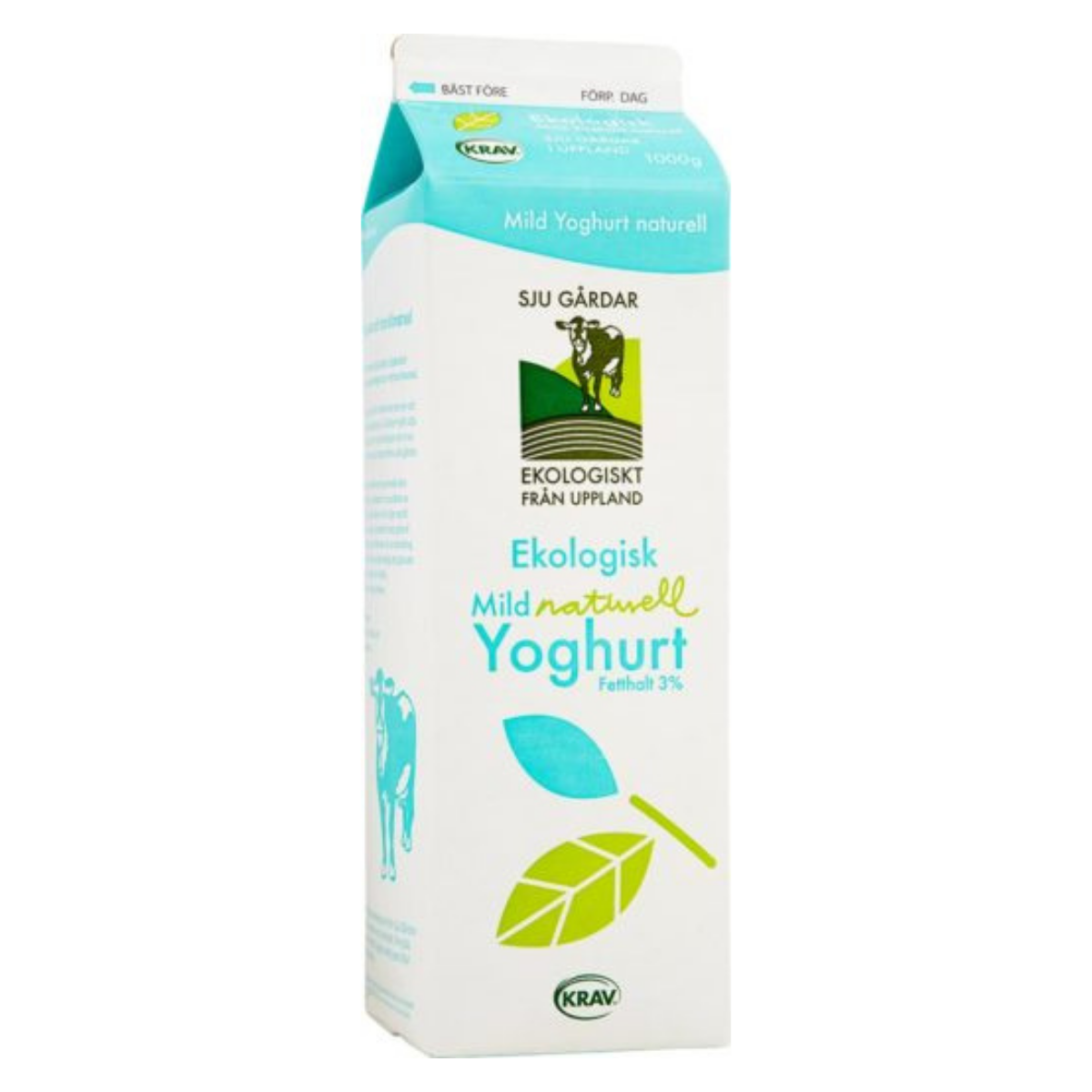 Sju Gårdar's Ekologisk Mild Naturell Yoghurt'