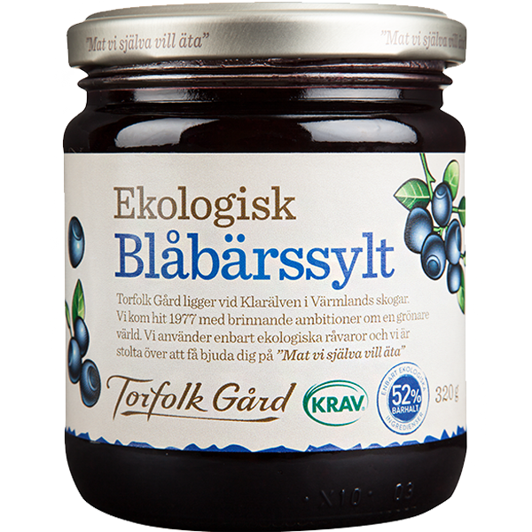Torfolk Gård'' Blueberry jam '