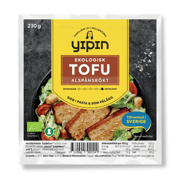 Yipin's Alspånsrokt tofu'