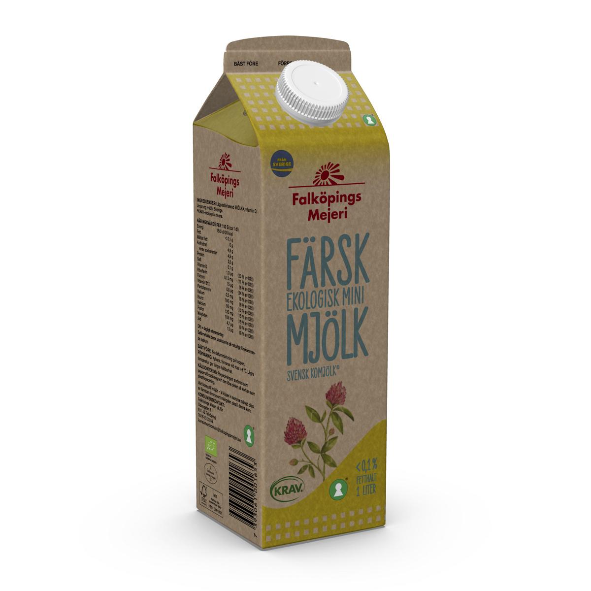 Falköpings Mejeri's Mini-Milch, 0,1%'