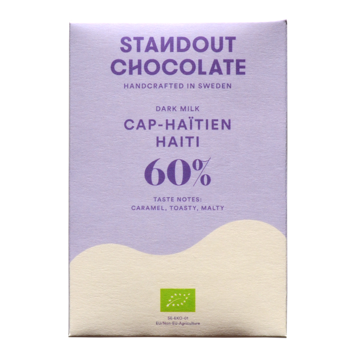 Standout Chocolate's Dark Milk Haiti Cap-Haïtien 60%'